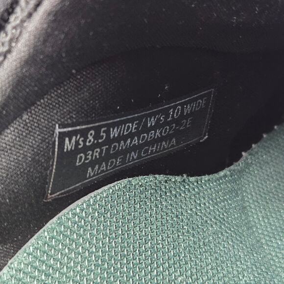 Kizik Madrid Eco Knit Triple Black Handsfree Casual Sneakers Womens 10 2E Wide - Picture 14 of 14